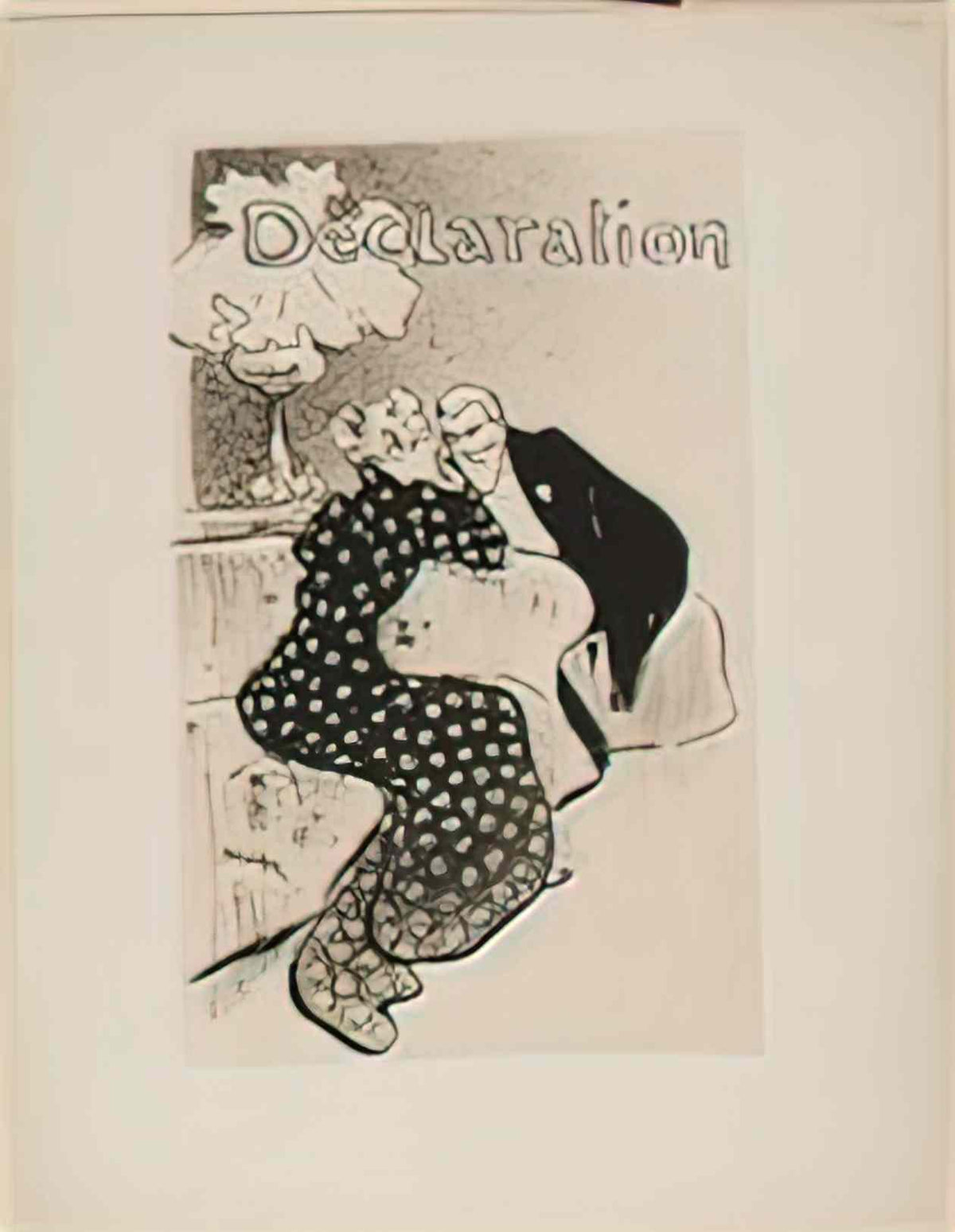 Theophile Steinlen declaration 1894 Art A4 Photo Print