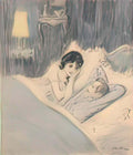 Theophile Steinlen dernier cri original drawing Art A4 Photo Print