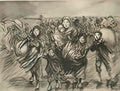 Theophile Steinlen devant l invasion 1915 Art A4 Photo Print