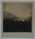 Theophile Steinlen effet de soleil couchant cropped Art A4 Photo Print
