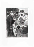 Theophile Steinlen en attendant 1895 Art A4 Photo Print