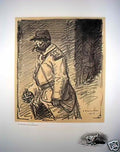 Theophile Steinlen errants 1915 Art A4 Photo Print
