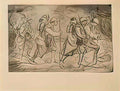 Theophile Steinlen escouade en marche 1917 Art A4 Photo Print