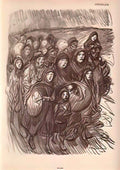 Theophile Steinlen exode 1915 Art A4 Photo Print