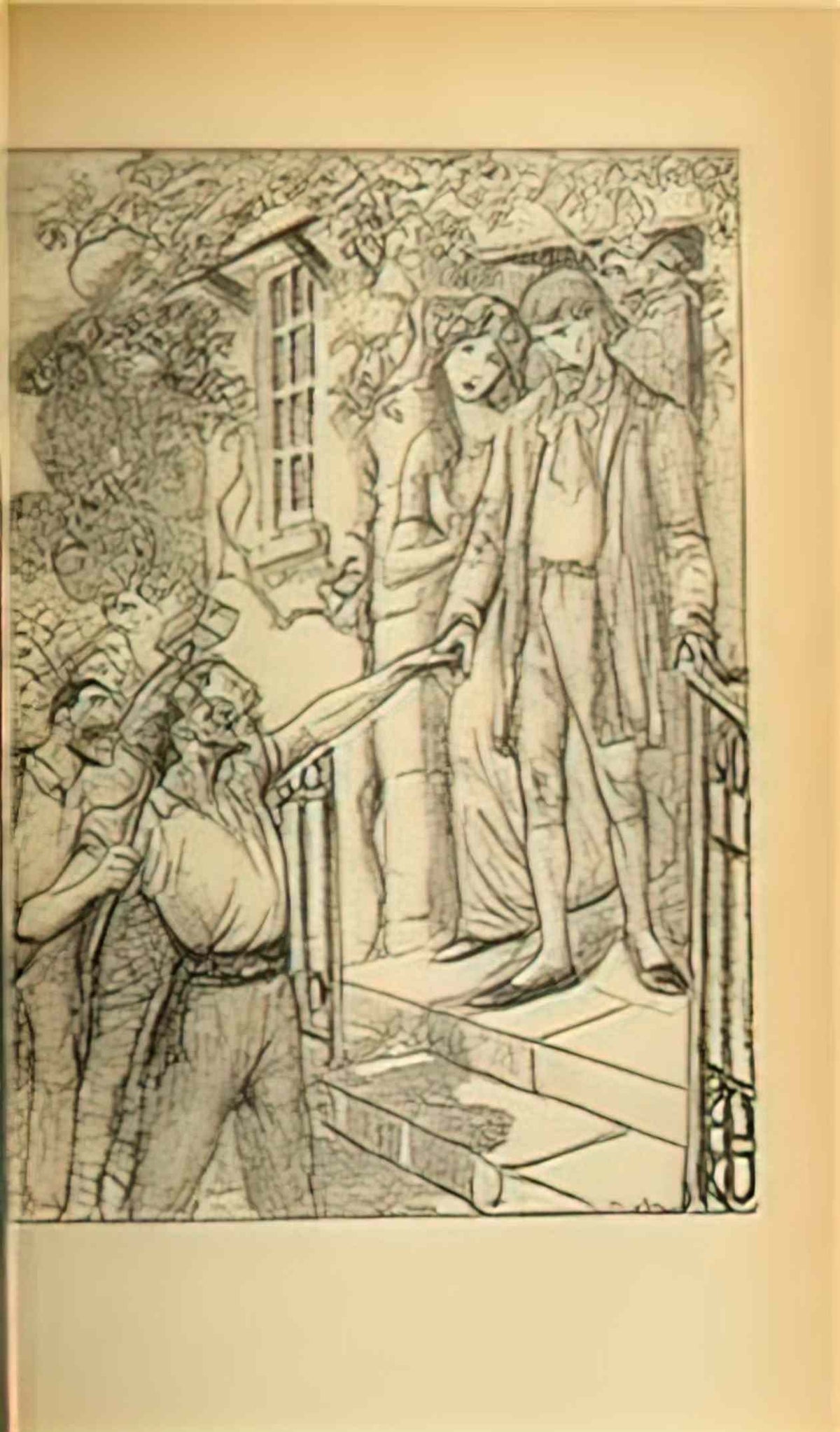 Theophile Steinlen fermez la porte Art A4 Photo Print