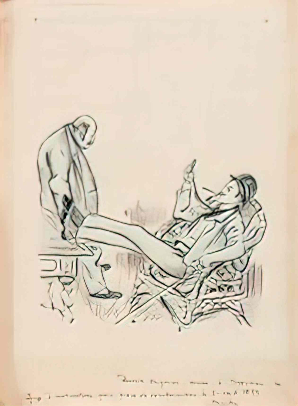Theophile Steinlen fils moderne Art A4 Photo Print