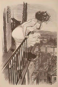 Theophile Steinlen fin de bail litho 1897 Art A4 Photo Print