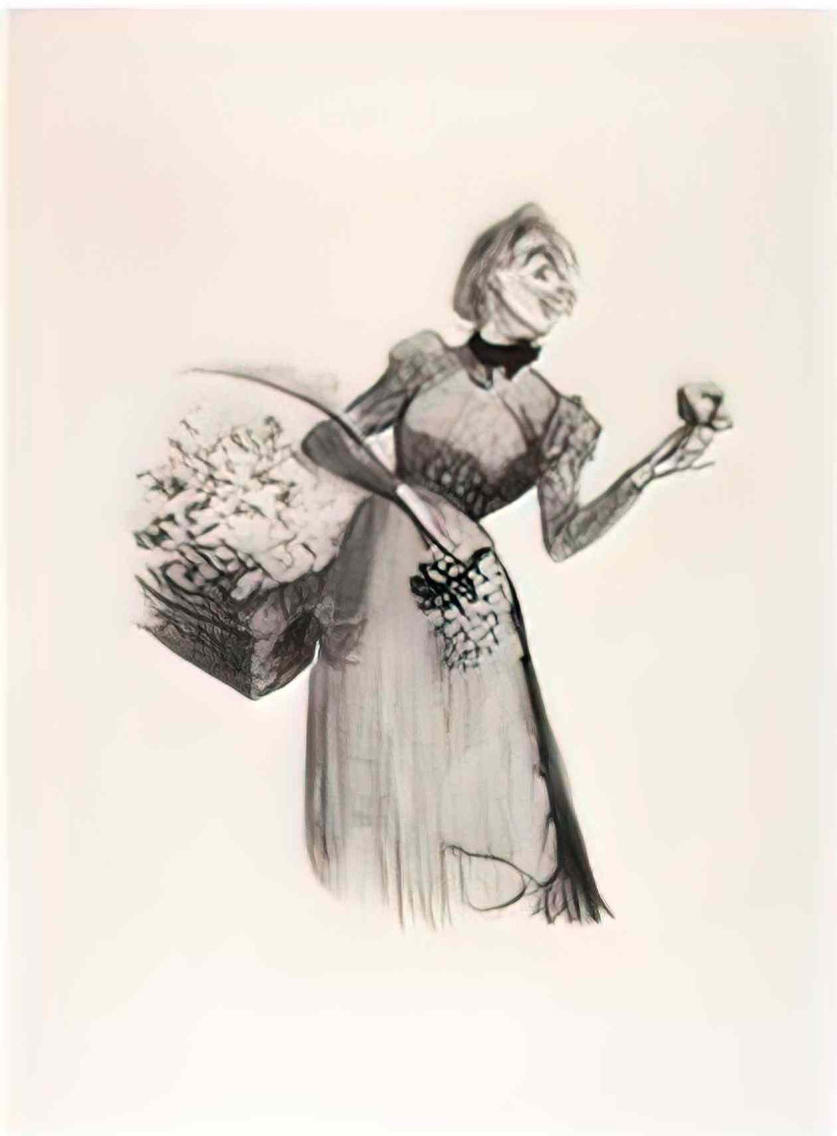 Theophile Steinlen flower girl 1899 Art A4 Photo Print