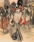 Theophile Steinlen il n y est pas 1901 Art A4 Photo Print