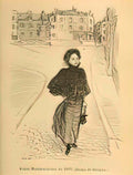 Theophile Steinlen illustration from montmartre par georges renault e Art A4 Photo Print