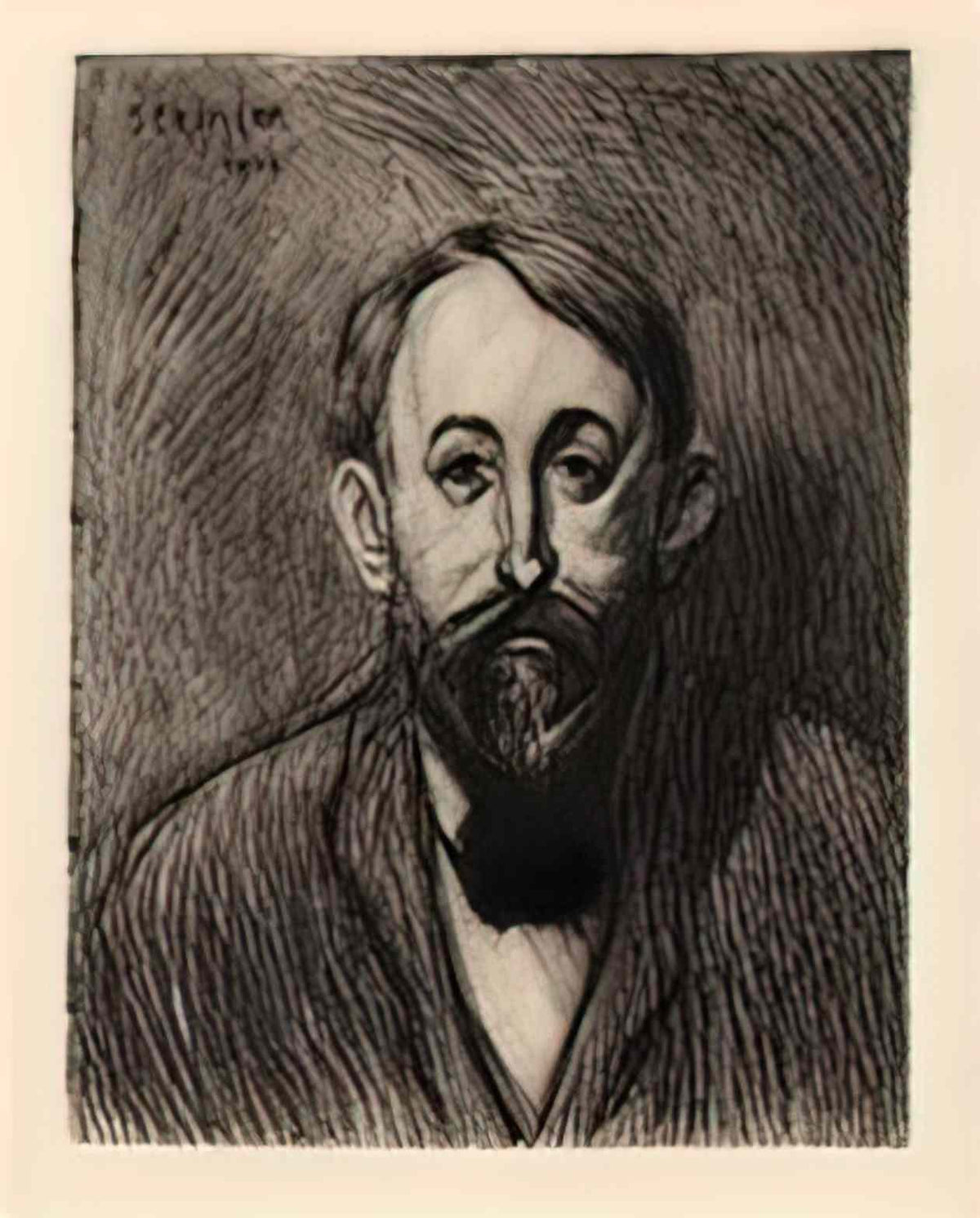Theophile Steinlen jehan rictus 1914 1 Art A4 Photo Print