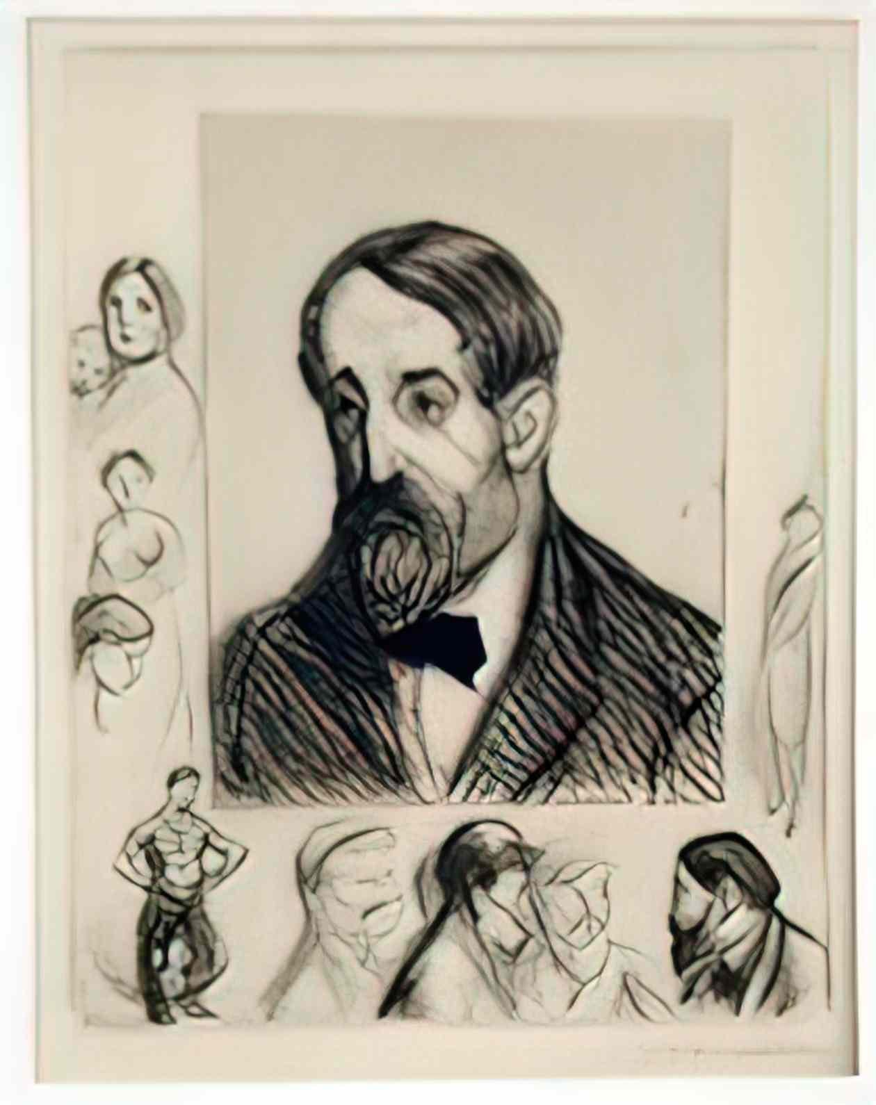 Theophile Steinlen jehan rictus 1914 Art A4 Photo Print