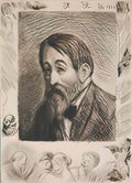 Theophile Steinlen jehan rictus 1921 Art A4 Photo Print