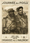 Theophile Steinlen journee du poilu A4 Photo Print