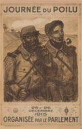 Theophile Steinlen journee du poilu Art A4 Photo Print