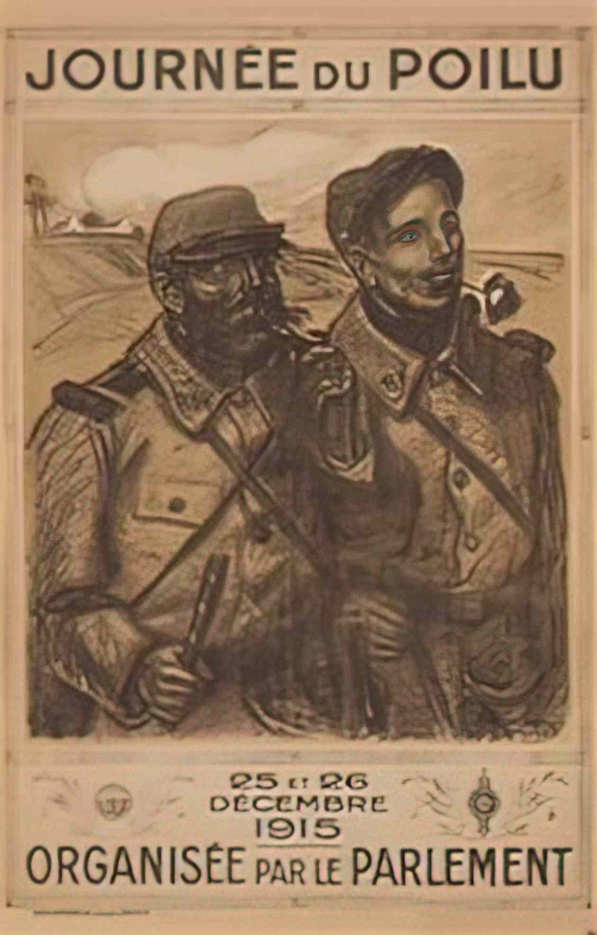 Theophile Steinlen journee du poilu Art A4 Photo Print