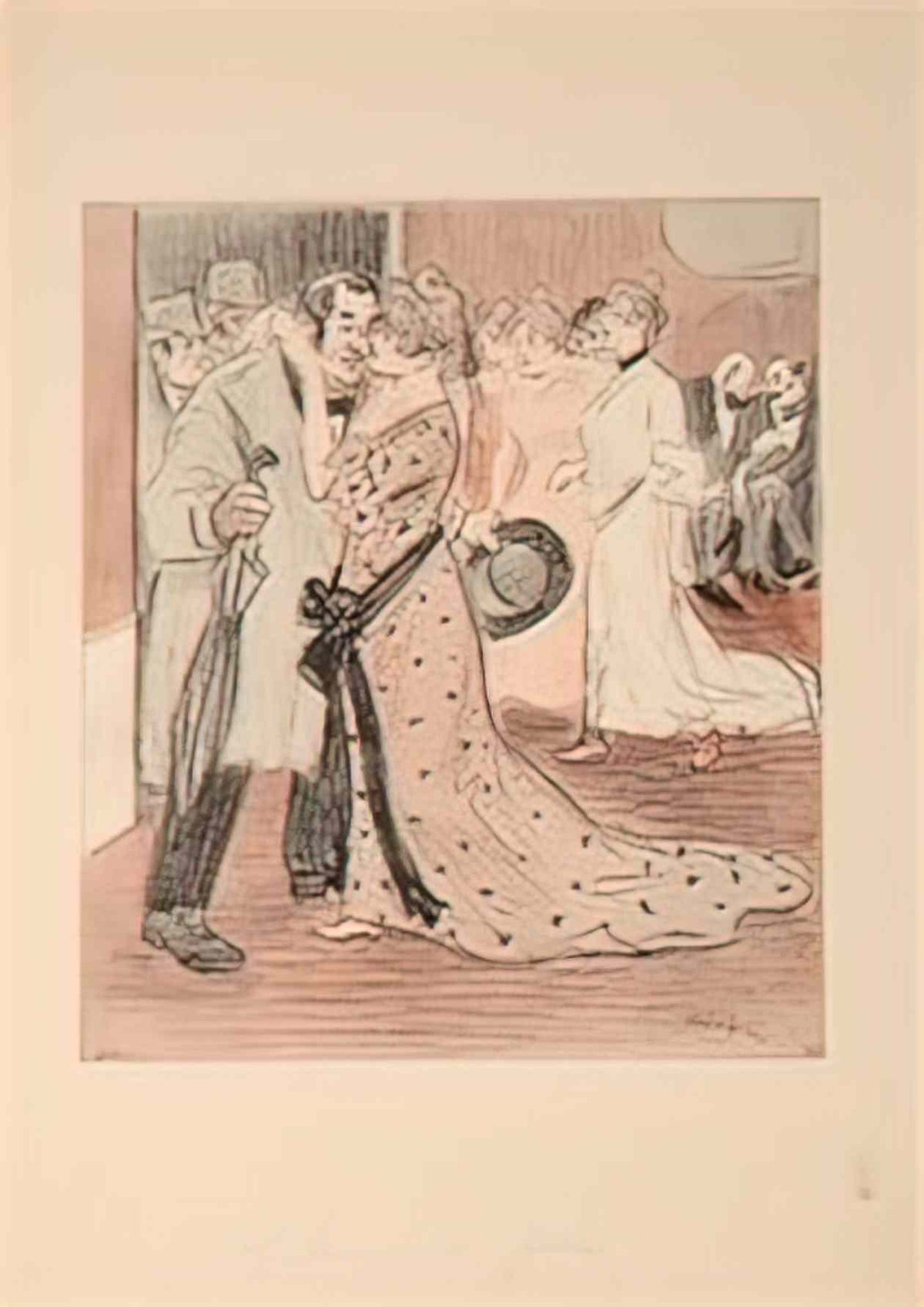 Theophile Steinlen l honneur du patron Art A4 Photo Print