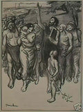 Theophile Steinlen l idee en marche 1899 Art A4 Photo Print