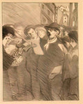 Theophile Steinlen l ile des baisers 1897 Art A4 Photo Print