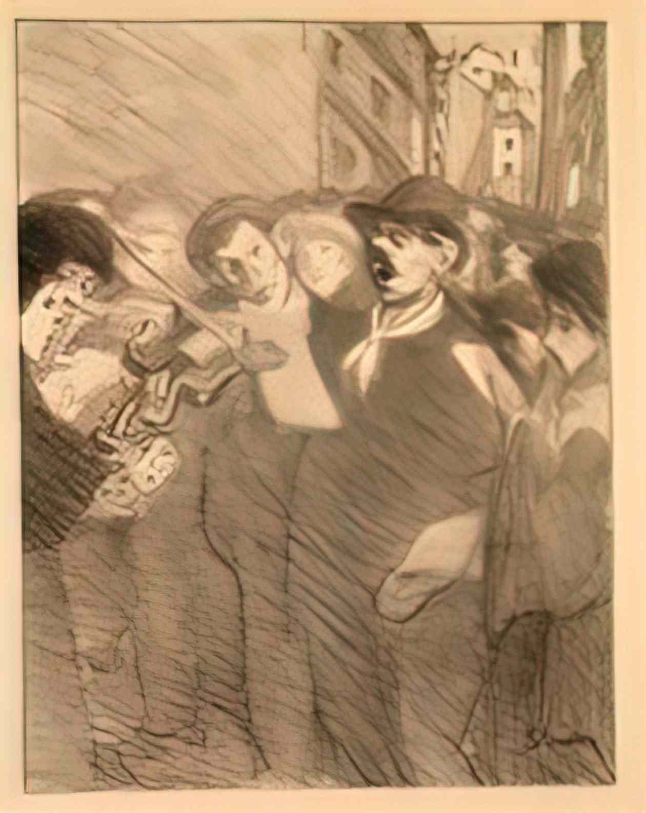 Theophile Steinlen l ile des baisers 1897 Art A4 Photo Print