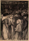 Theophile Steinlen la catastrophe 1907 Art A4 Photo Print