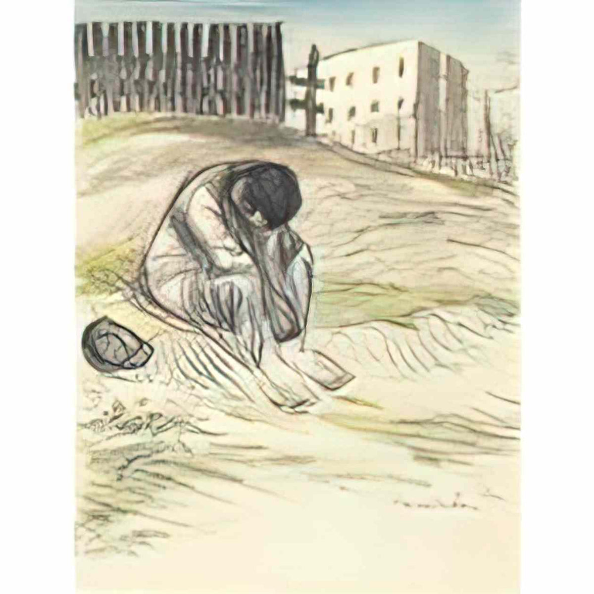 Theophile Steinlen la chanson des gueux Art A4 Photo Print