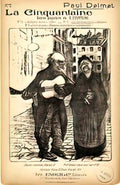 Theophile Steinlen la cinquantaine 1898 Art A4 Photo Print