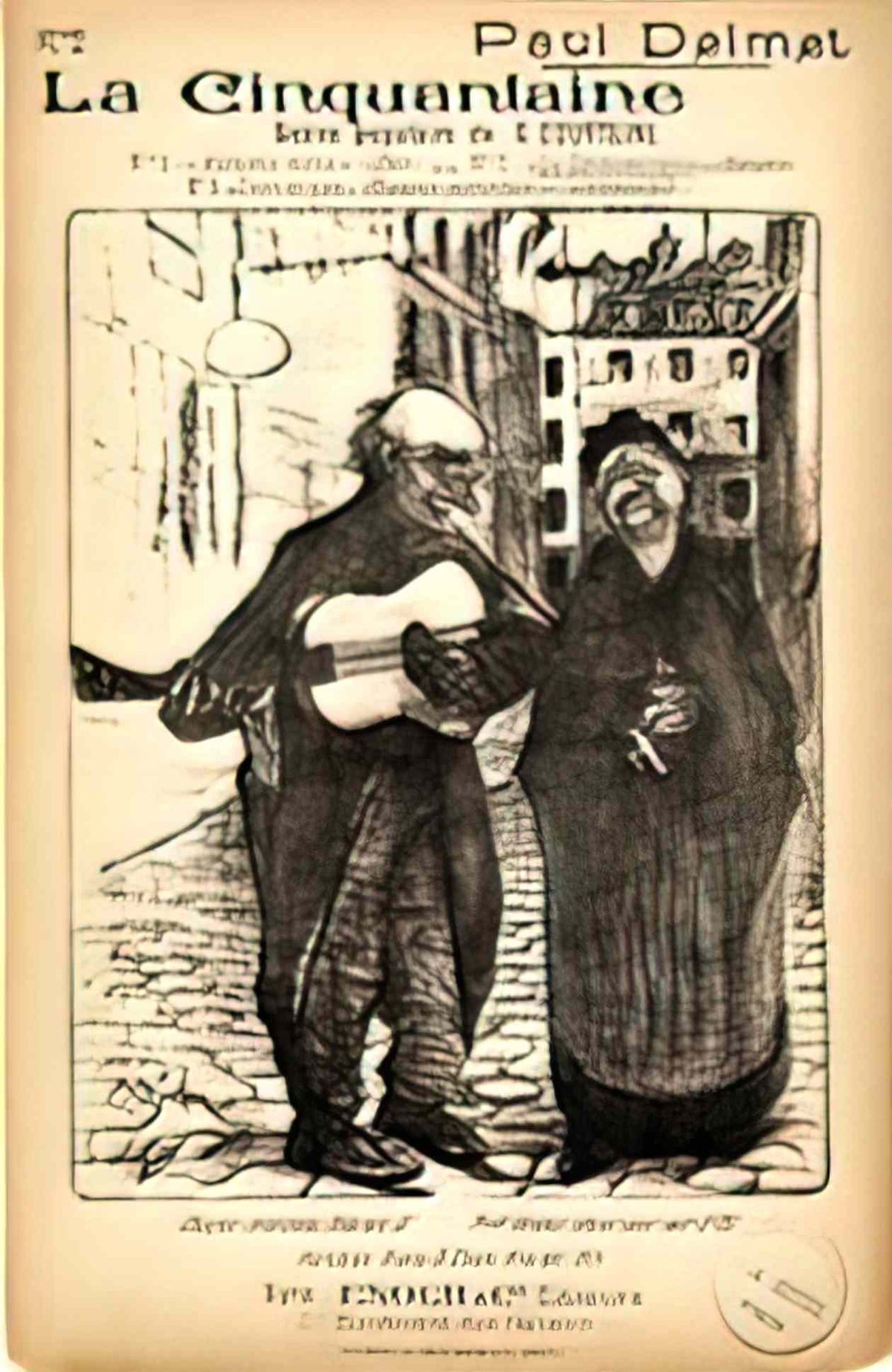 Theophile Steinlen la cinquantaine 1898 Art A4 Photo Print