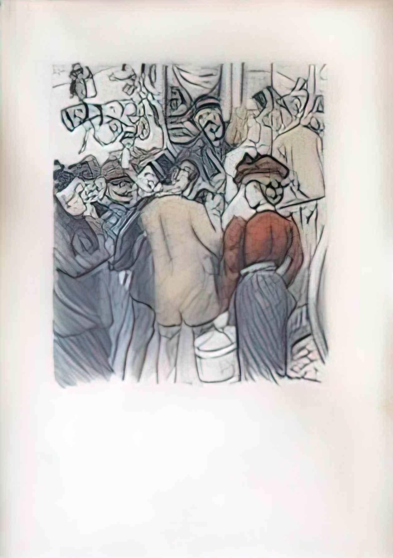 Theophile Steinlen la correspondance cassee 2 Art A4 Photo Print