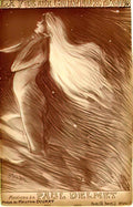 Theophile Steinlen la fee aux cheveux d or 1897 Art A4 Photo Print