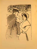 Theophile Steinlen la francontoise 1896 Art A4 Photo Print