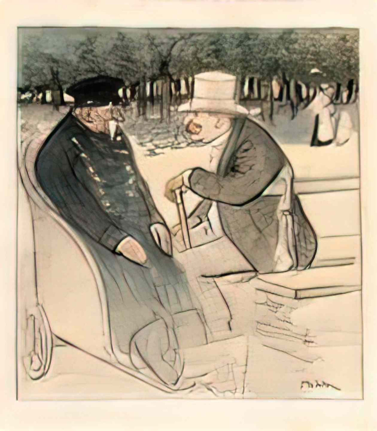 Theophile Steinlen la gloire Art A4 Photo Print