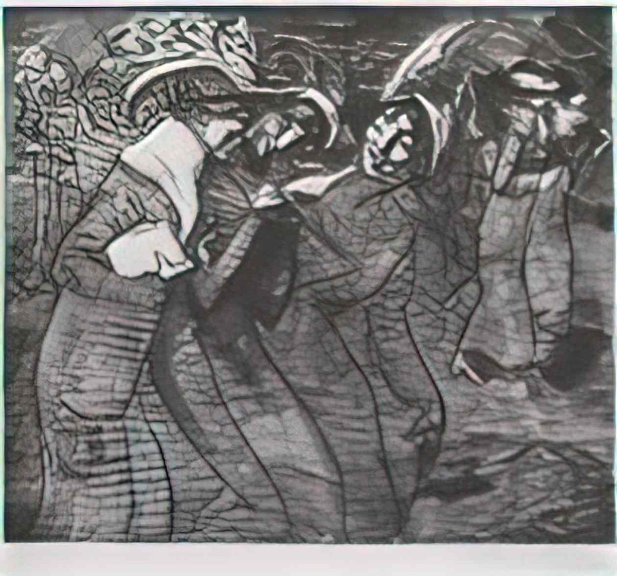 Theophile Steinlen la lettre 1912 Art A4 Photo Print