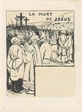 Theophile Steinlen la mort de jesus 1894 1 Art A4 Photo Print