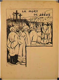 Theophile Steinlen la mort de jesus 1894 Art A4 Photo Print