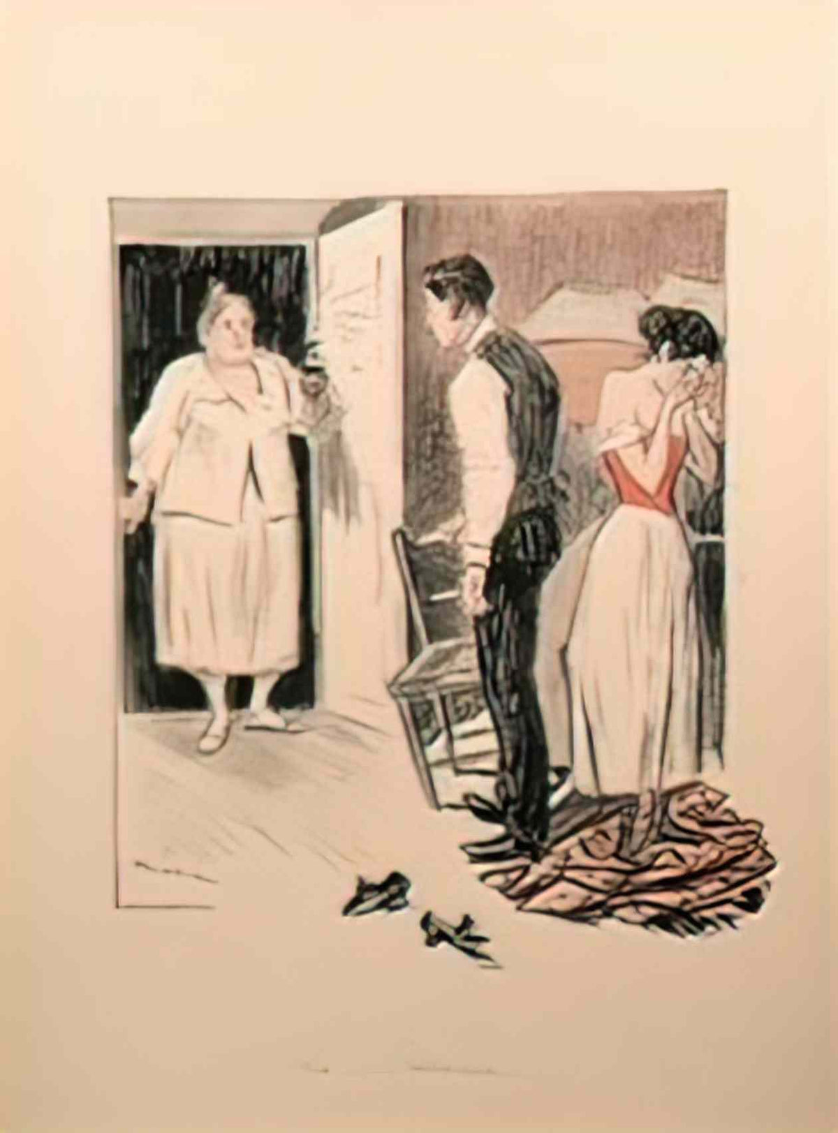 Theophile Steinlen la patronne Art A4 Photo Print