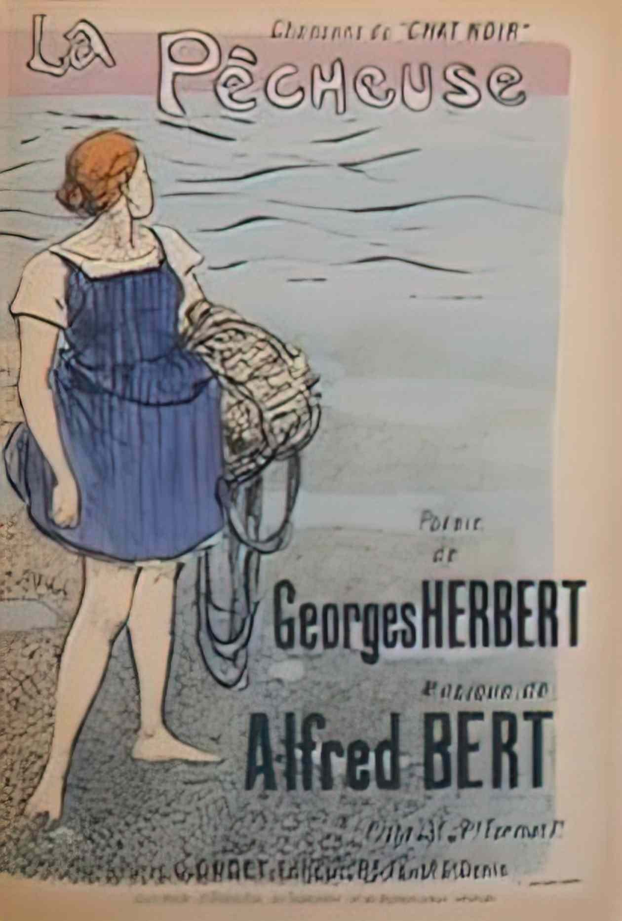 Theophile Steinlen la pecheuse 1892 1 Art A4 Photo Print