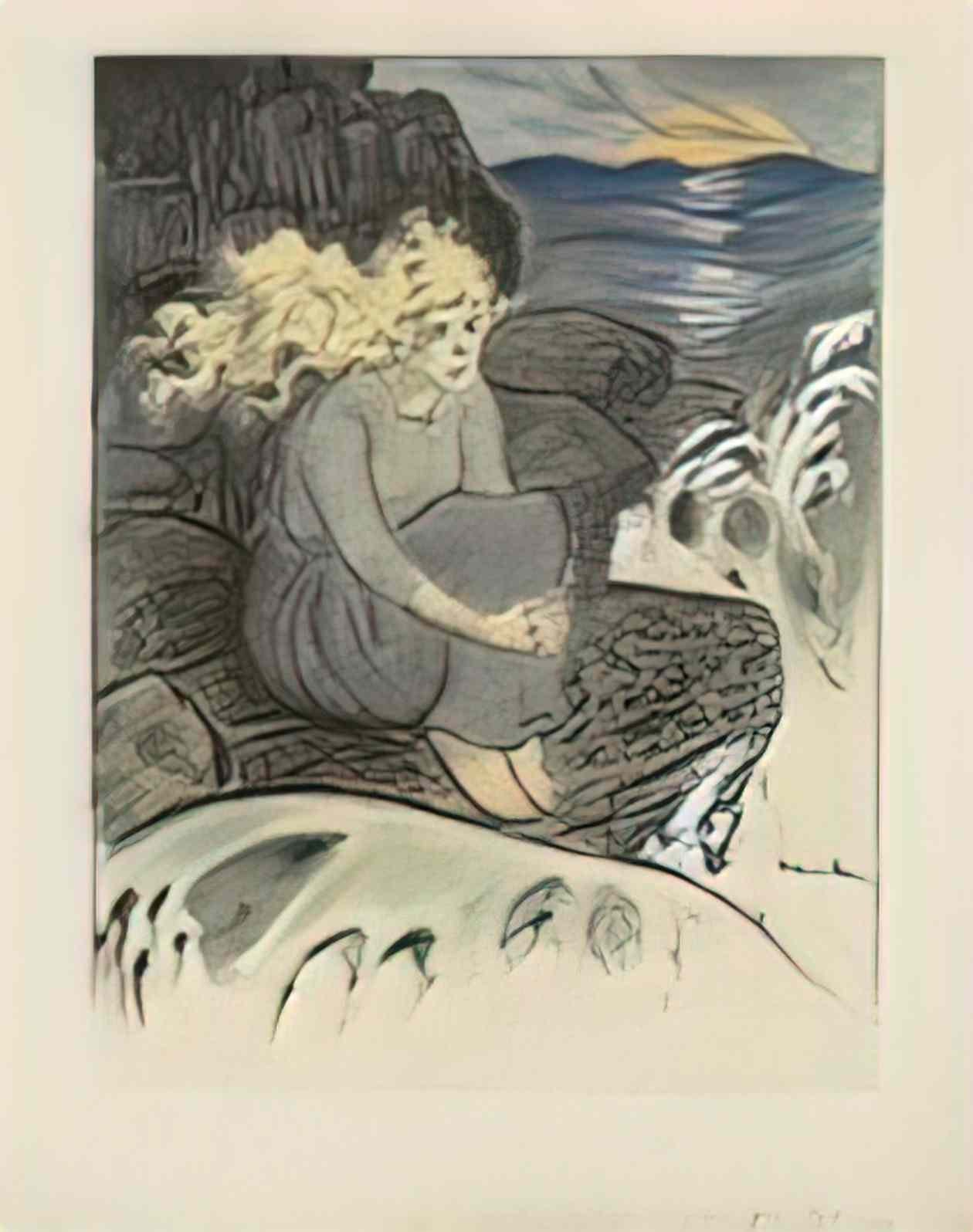 Theophile Steinlen la sirene Art A4 Photo Print
