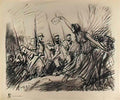 Theophile Steinlen la victoire en chantant Art A4 Photo Print