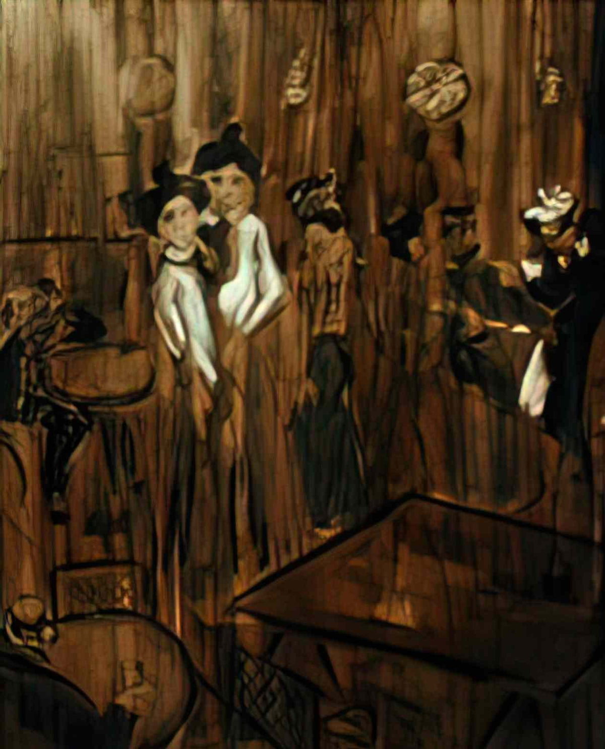 Theophile Steinlen le bar 1 Art A4 Photo Print
