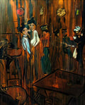 Theophile Steinlen le bar Art A4 Photo Print