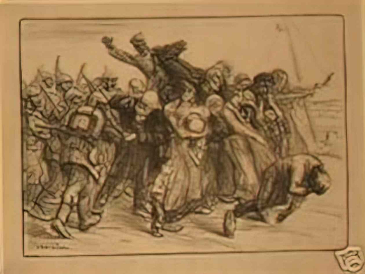 Theophile Steinlen le bouclier 1915 Art A4 Photo Print