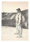 Theophile Steinlen le chemineau 1897 Art A4 Photo Print