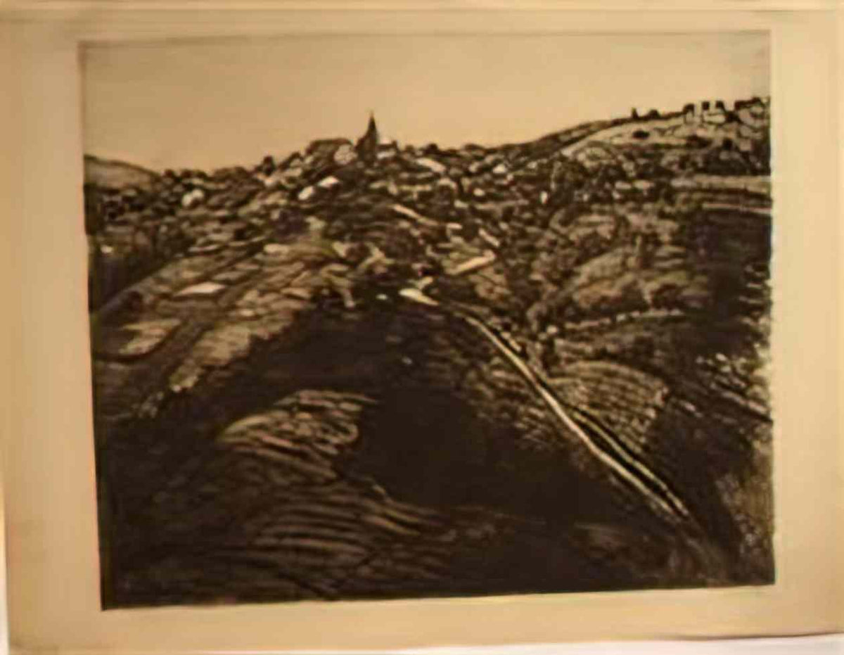 Theophile Steinlen le coteau 1914 Art A4 Photo Print