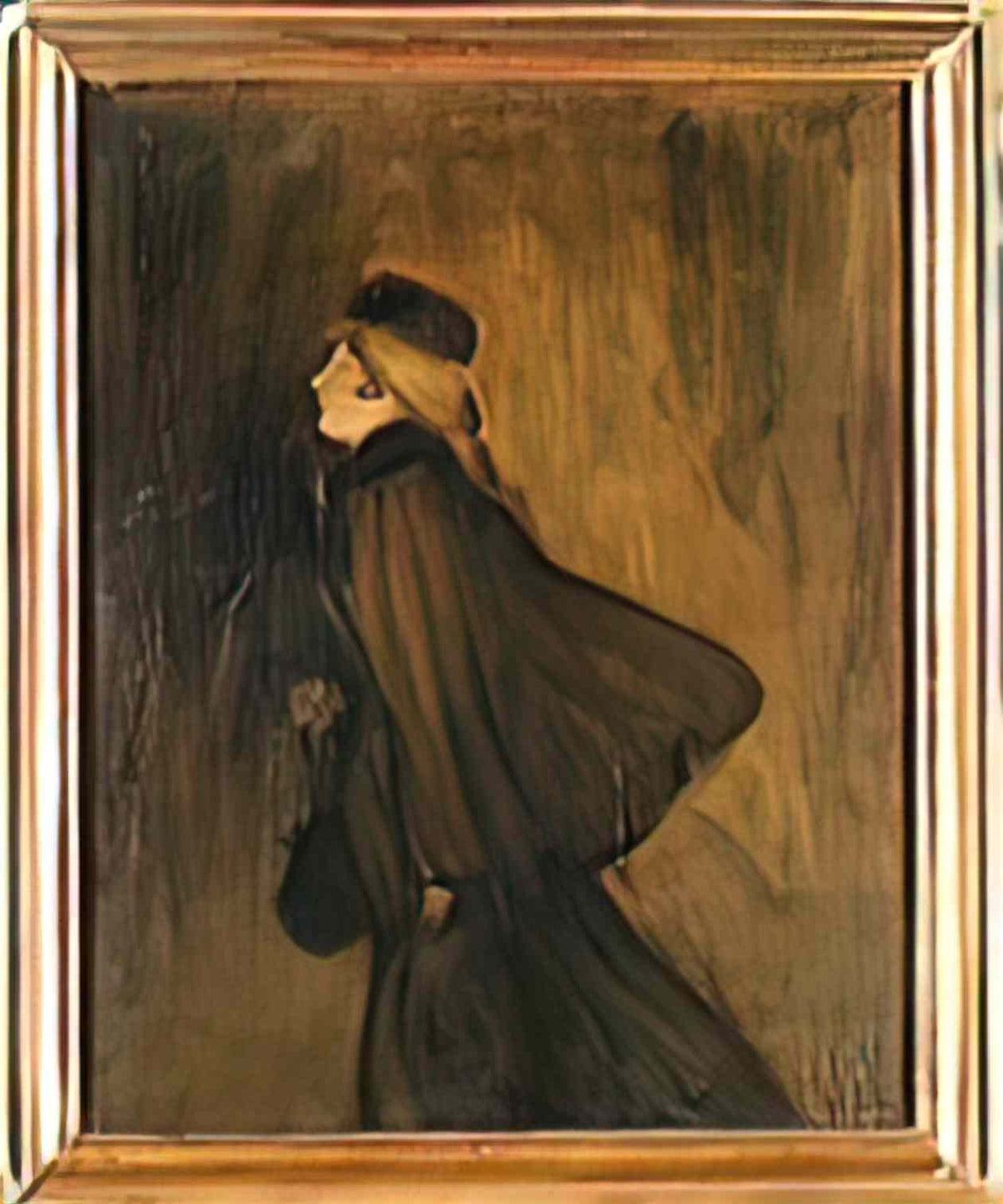 Theophile Steinlen le coup de vent Art A4 Photo Print