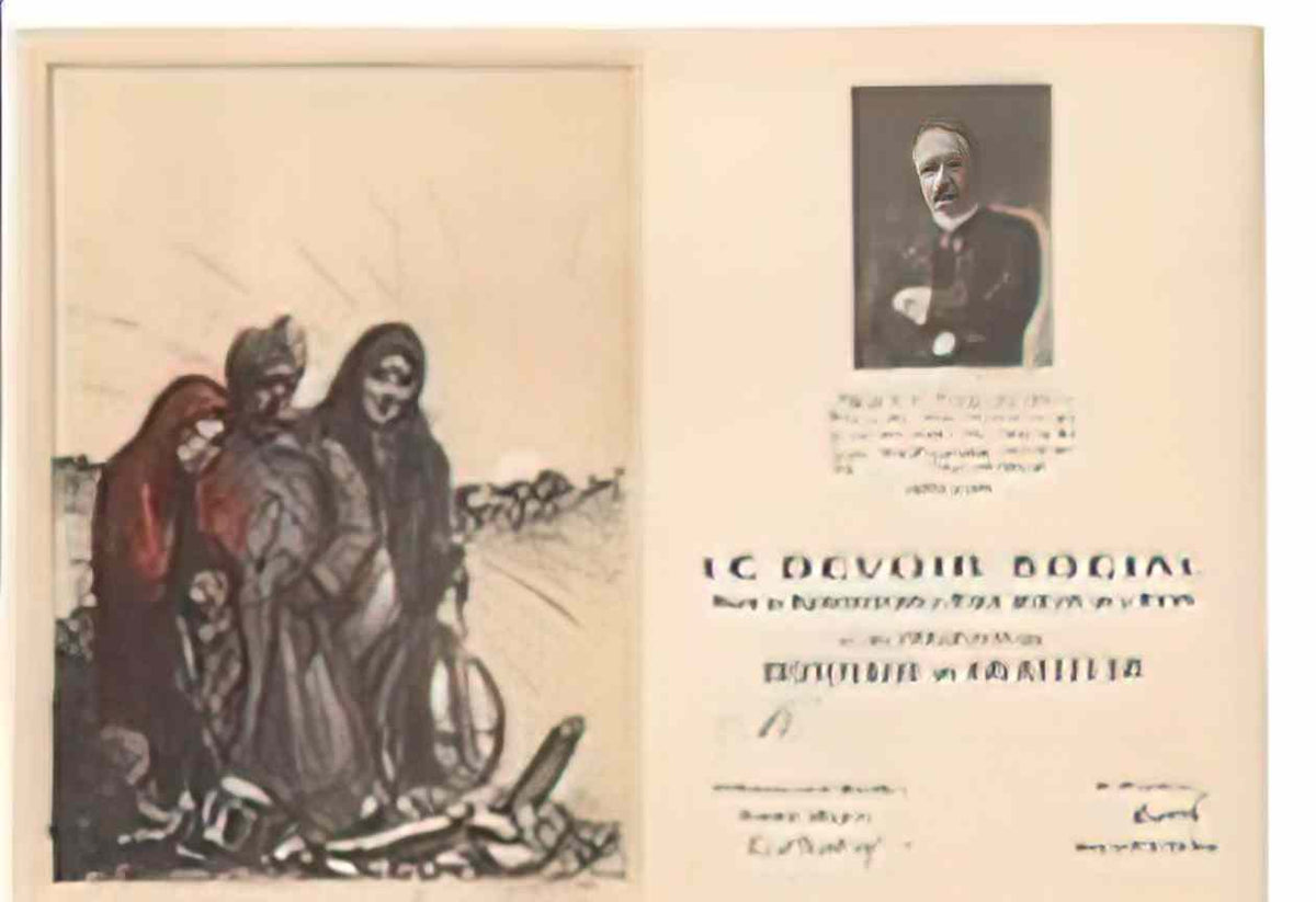 Theophile Steinlen le devoir social Art A4 Photo Print