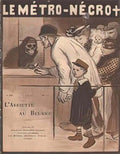 Theophile Steinlen le metro necro 1903 2 Art A4 Photo Print