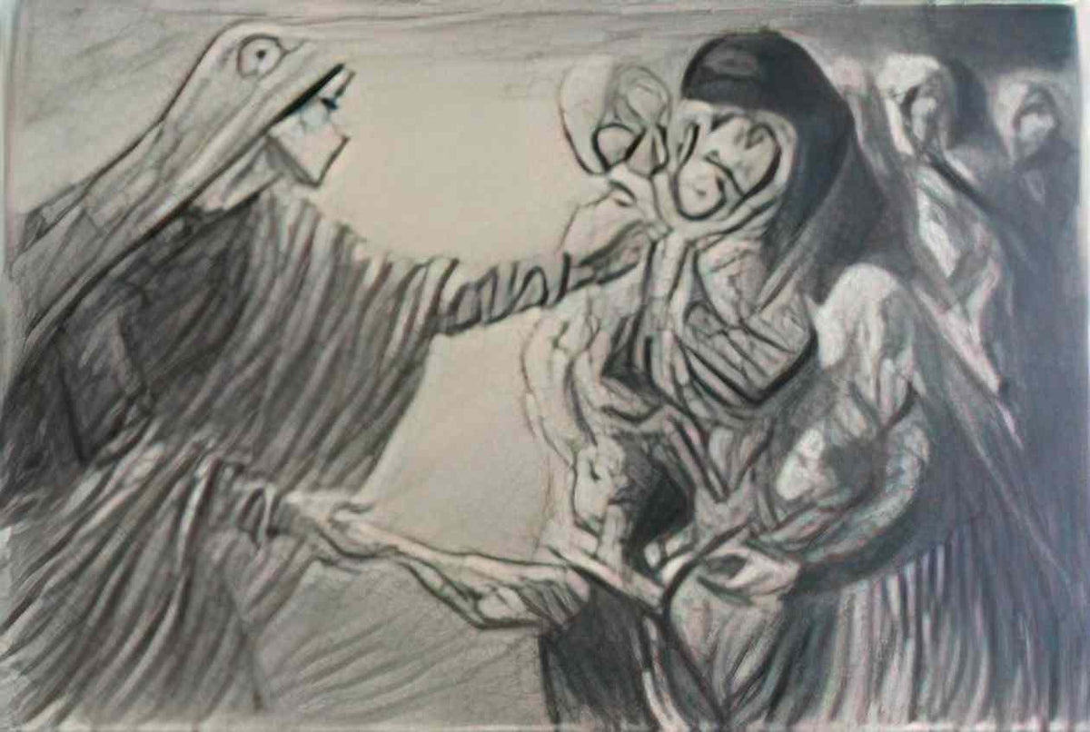 Theophile Steinlen le secours national 1915 Art A4 Photo Print