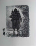 Theophile Steinlen le soldat 1916 Art A4 Photo Print
