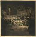 Theophile Steinlen le tombereau 1902 Art A4 Photo Print